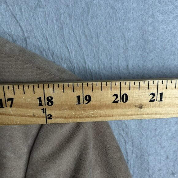 Sheplers Blazer Mens 44L Tan Western Faux Suede Microfiber Sport Coat Jacket - Picture 6 of 16